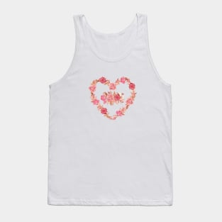 Roses heart Tank Top